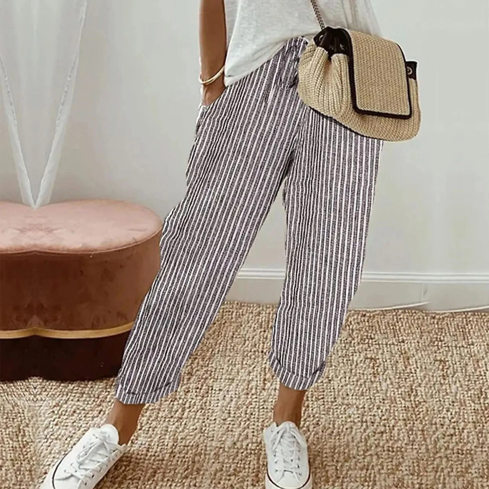 Celia - drawstring pants