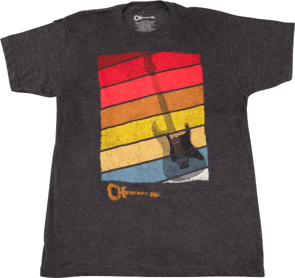 Charvel® Sunset T-Shirt, Charcoal