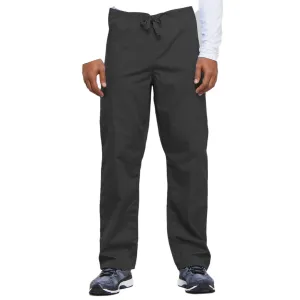 Cherokee Workwear 4100 Scrubs Pants Unisex Drawstring Cargo Pewter