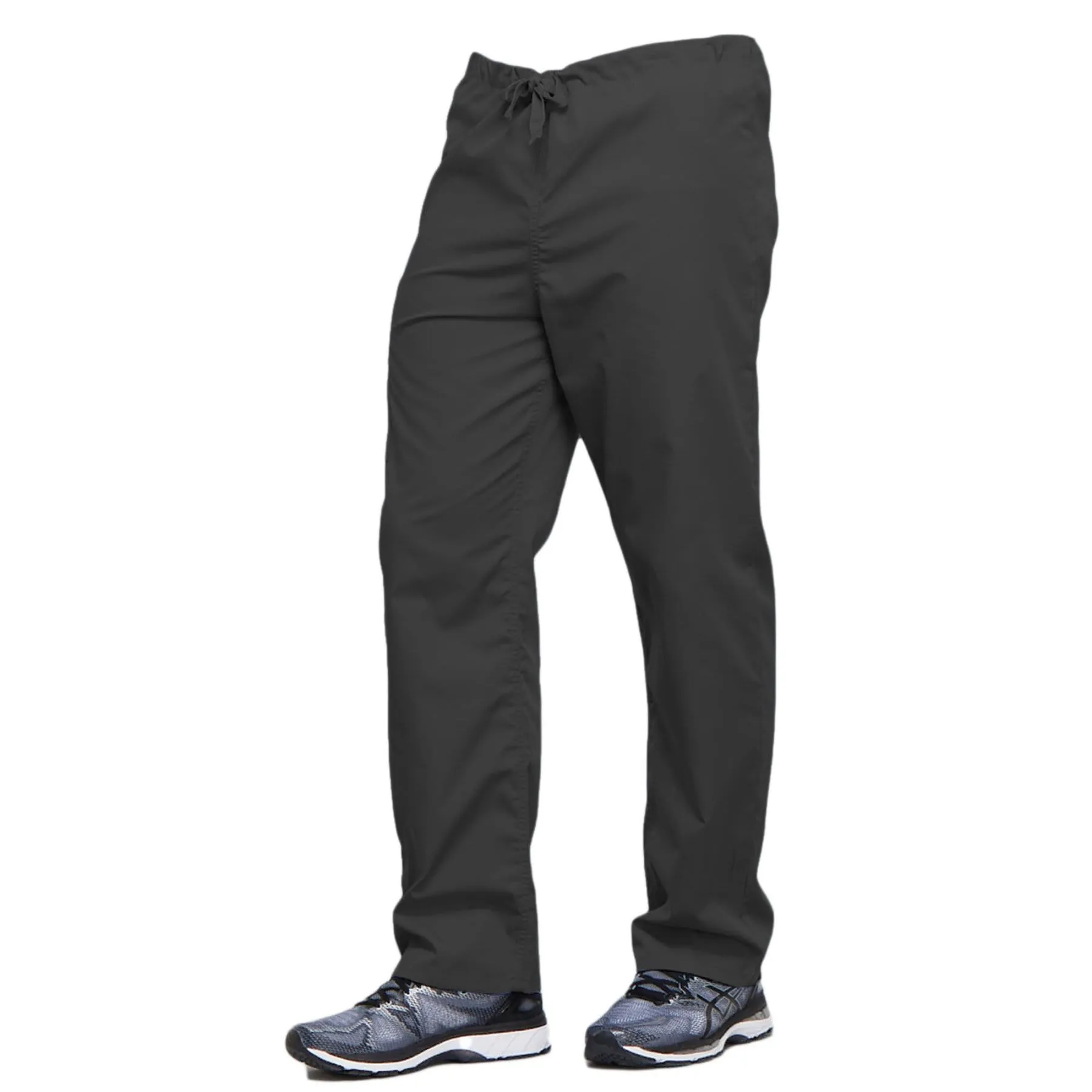 Cherokee Workwear 4100 Scrubs Pants Unisex Drawstring Cargo Pewter