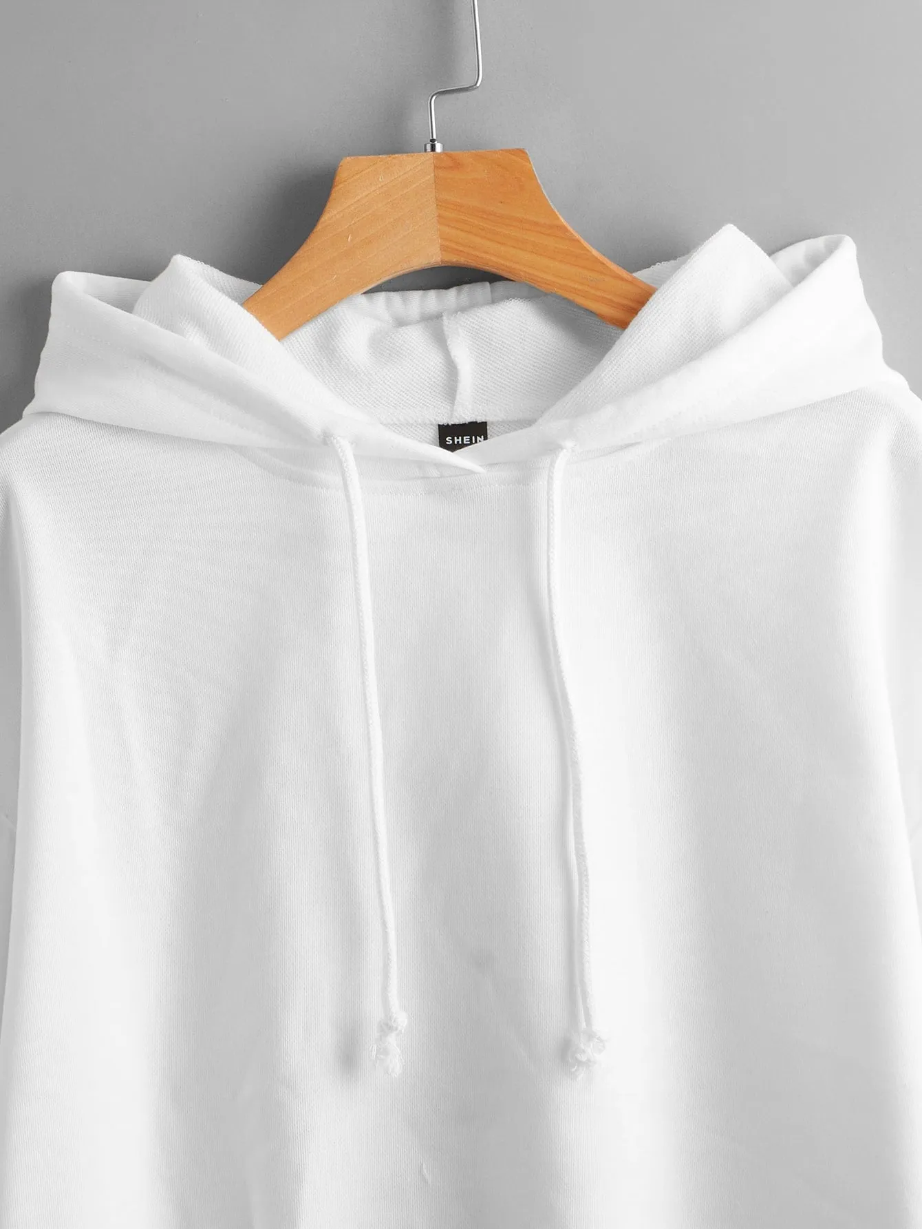 Cherry Vibes Sudadera Con Capucha Sólida para Mujer en