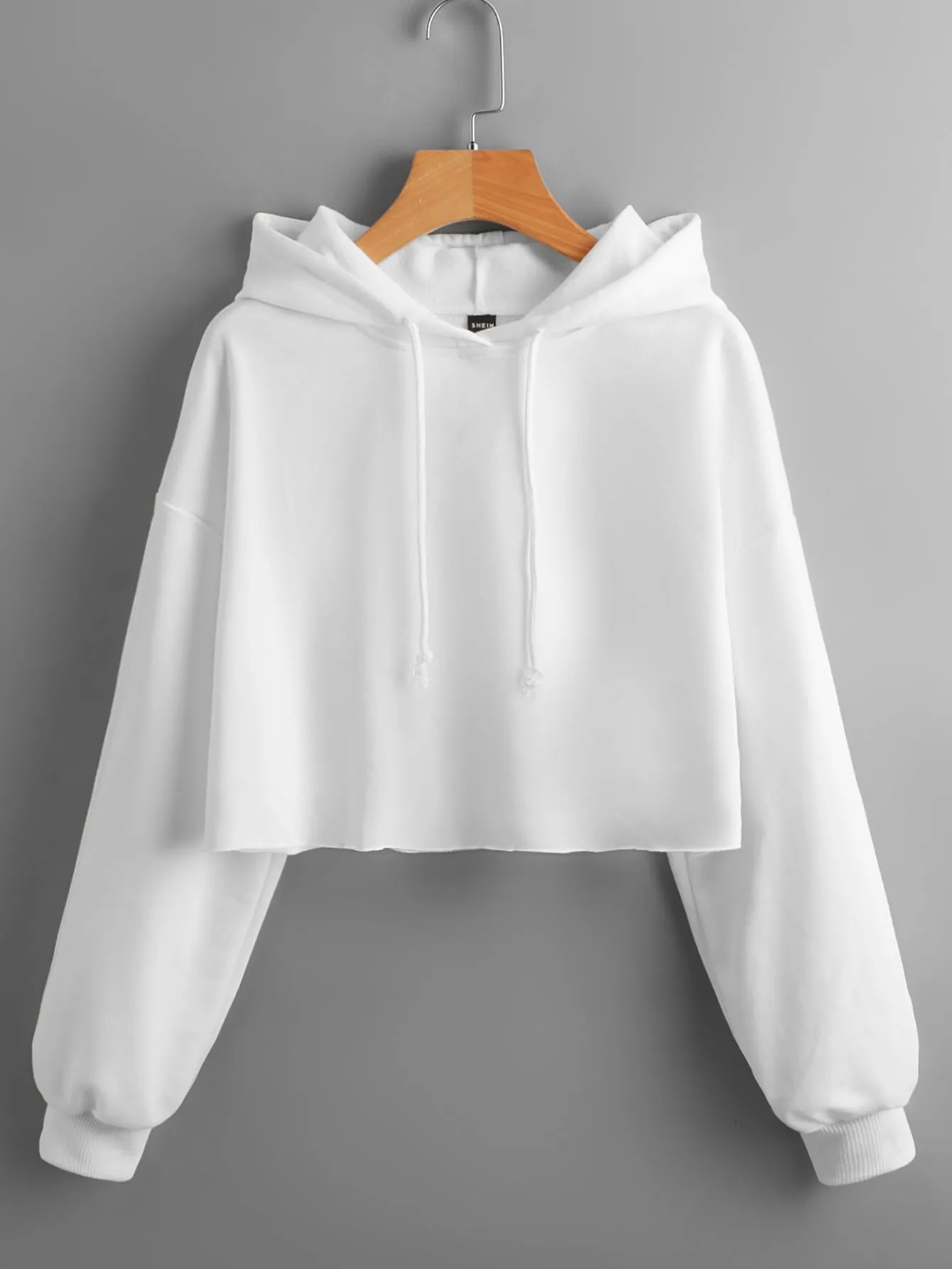 Cherry Vibes Sudadera Con Capucha Sólida para Mujer en