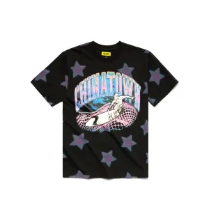 Chinatown Market Mens Ride The Wave Glitch Tee