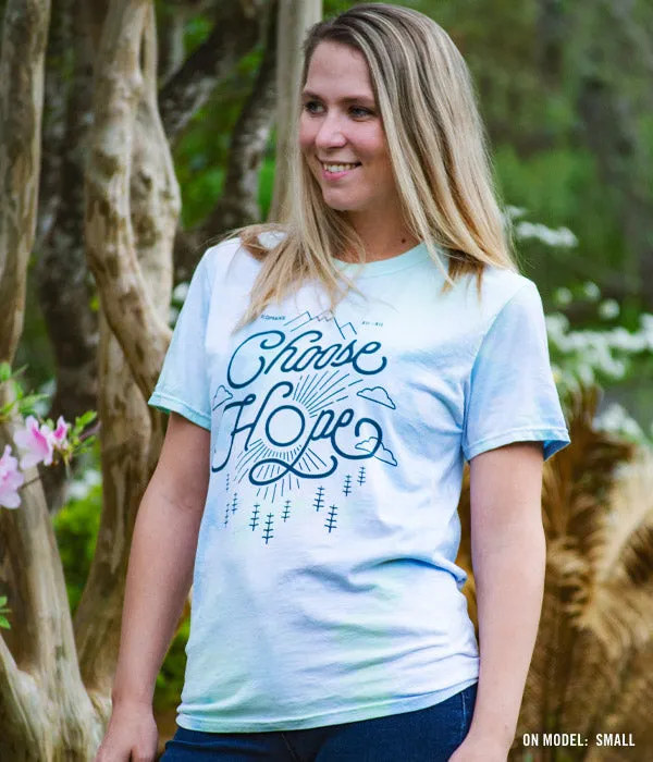 Choose Hope Tie Dye Tee