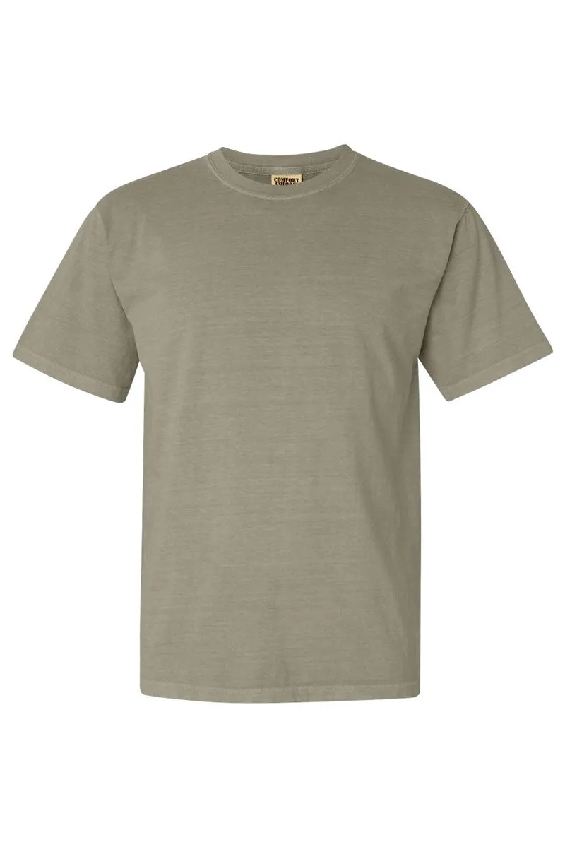 Christmas In The Barn Cows Comfort Colors Adult Ring-Spun Cotton Tee