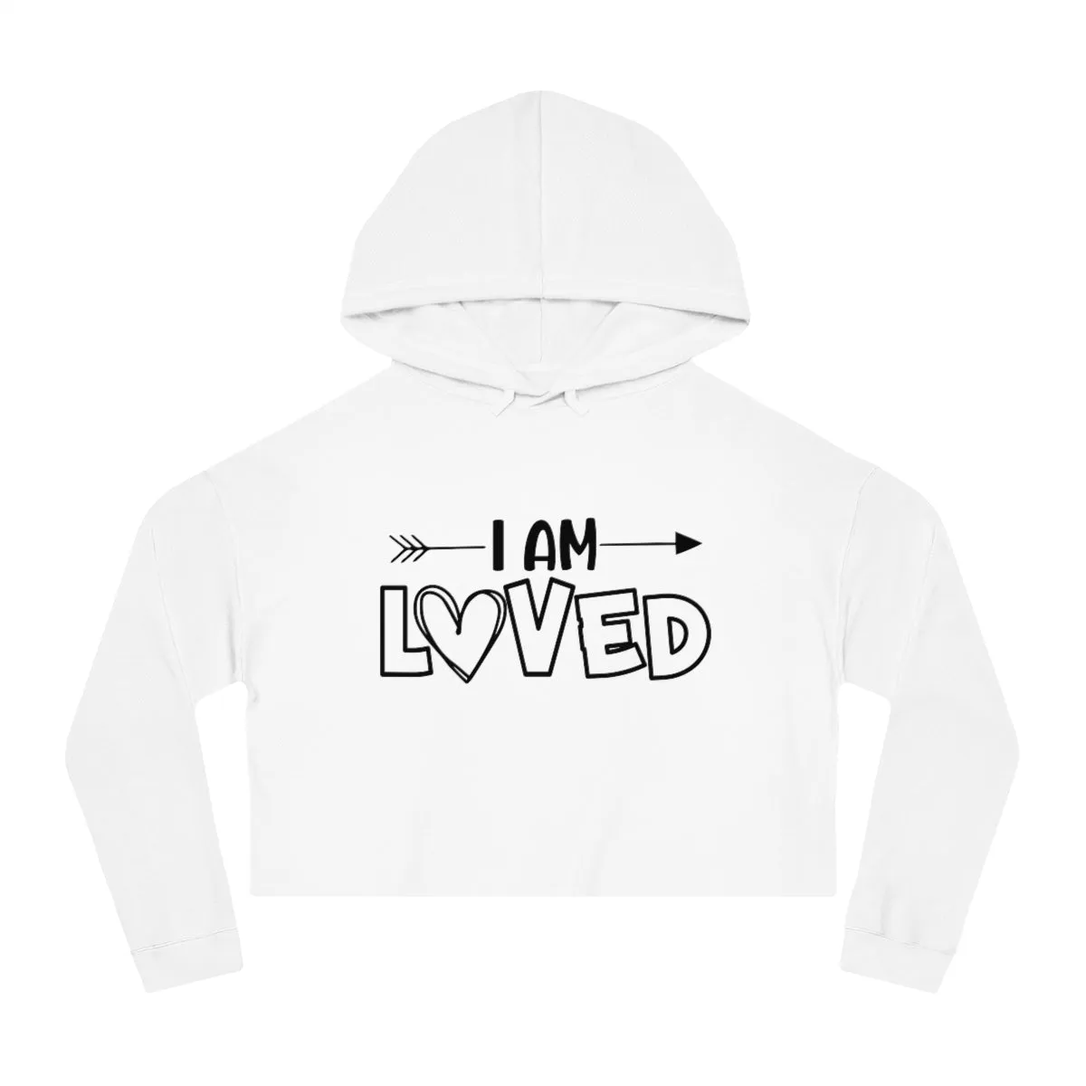 Christmas Women’s Cropped Hooded Sweatshirt
