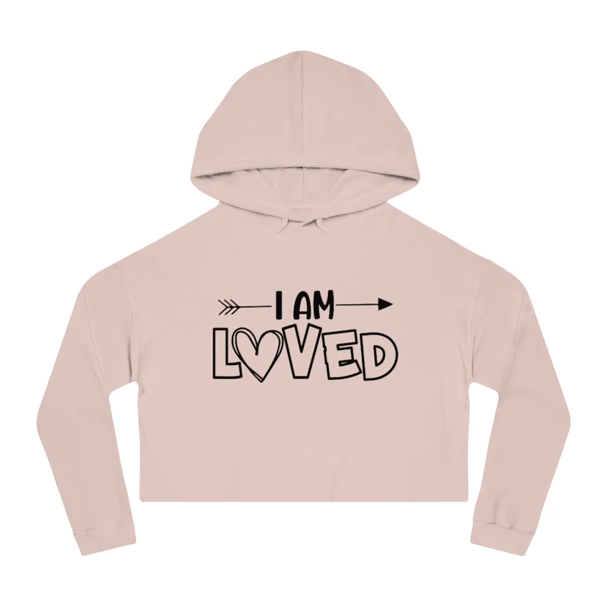 Christmas Women’s Cropped Hooded Sweatshirt