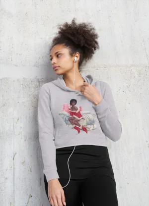 Christmas Women’s Cropped Hooded Sweatshirt