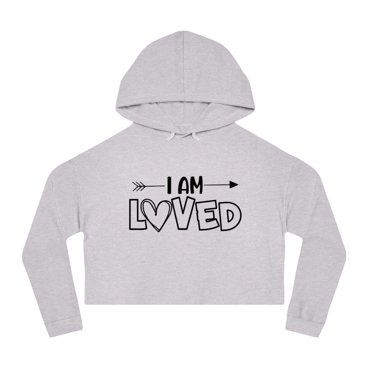 Christmas Women’s Cropped Hooded Sweatshirt