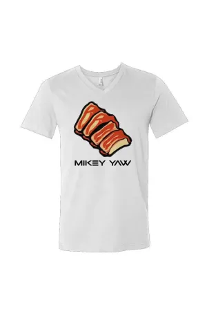 Cincinnati Ribs V-Neck Short Sleeve T-Shirt