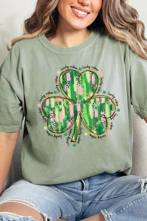 Clover Charm Comfort Colors Adult Ring-Spun Cotton Tee