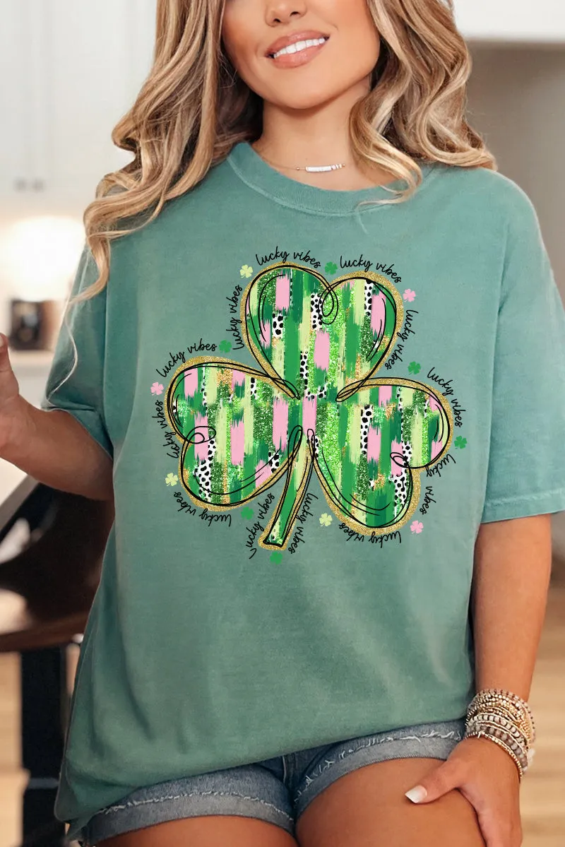 Clover Charm Comfort Colors Adult Ring-Spun Cotton Tee