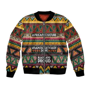 Colorful African Pattern Bomber Jacket DT02