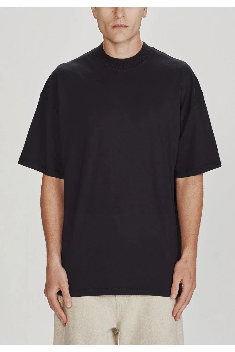 Commoners Mens Oversized Tee Black