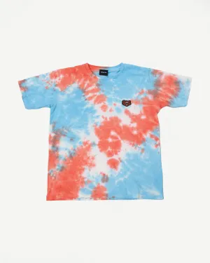 Cosmic Short Sleeves T-Shirt Shaggy Bear - Red Fire