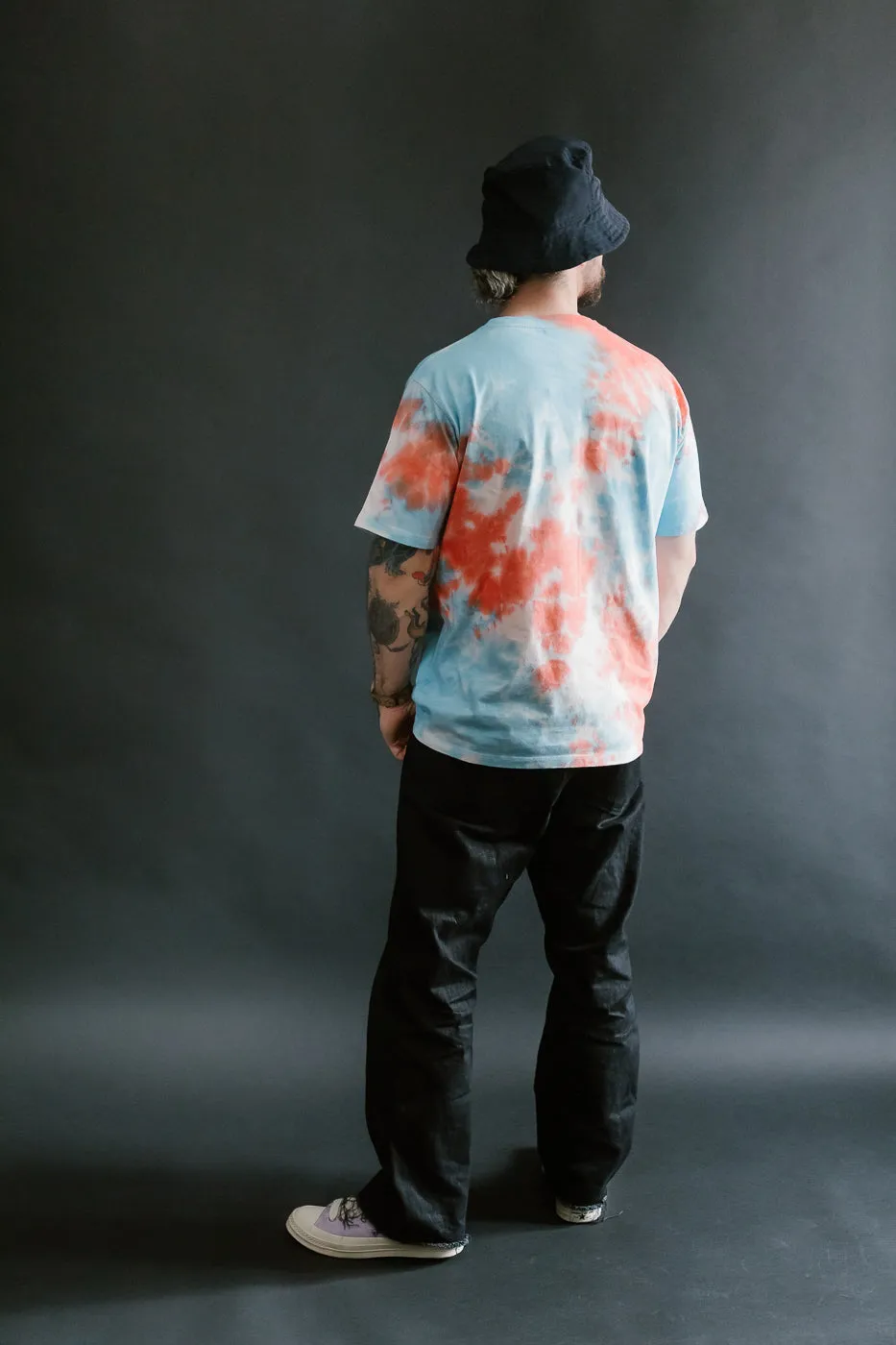 Cosmic Short Sleeves T-Shirt Shaggy Bear - Red Fire