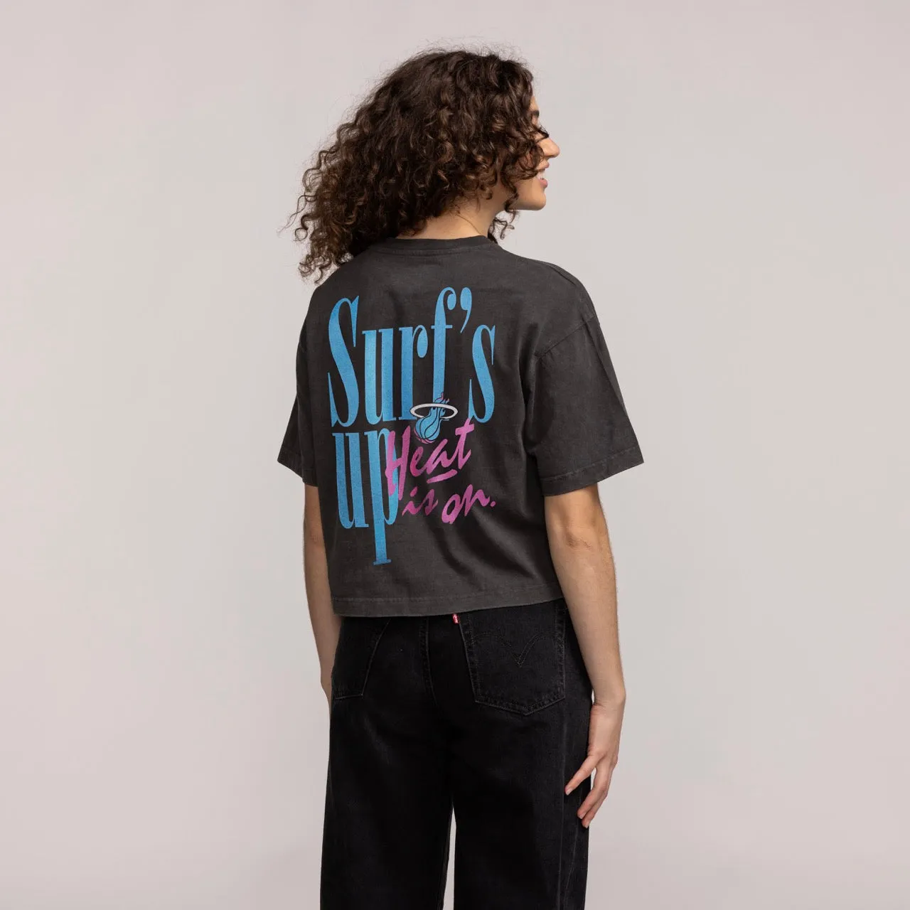 Court Culture Wave Rider Boxy Crop Tee