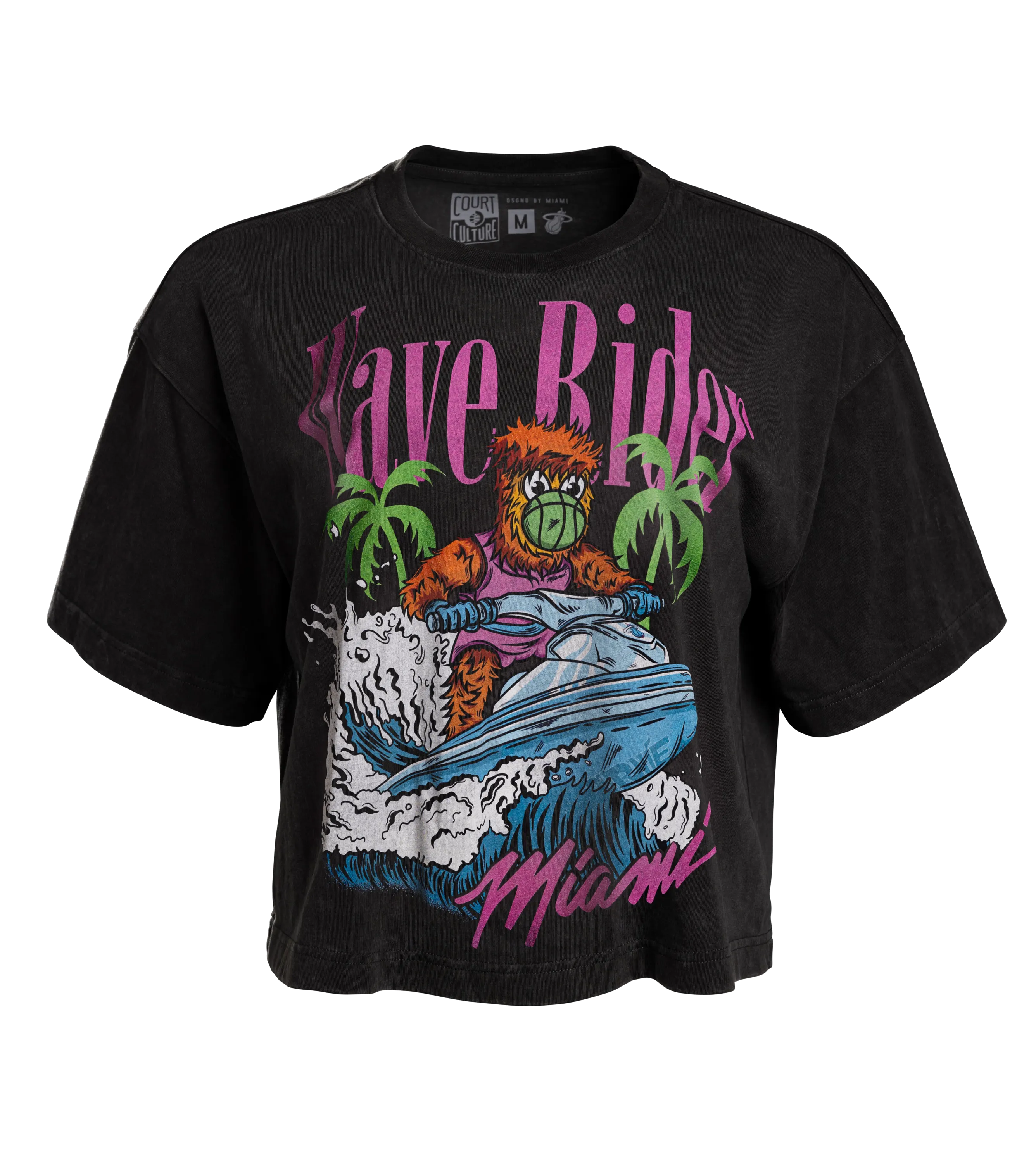 Court Culture Wave Rider Boxy Crop Tee