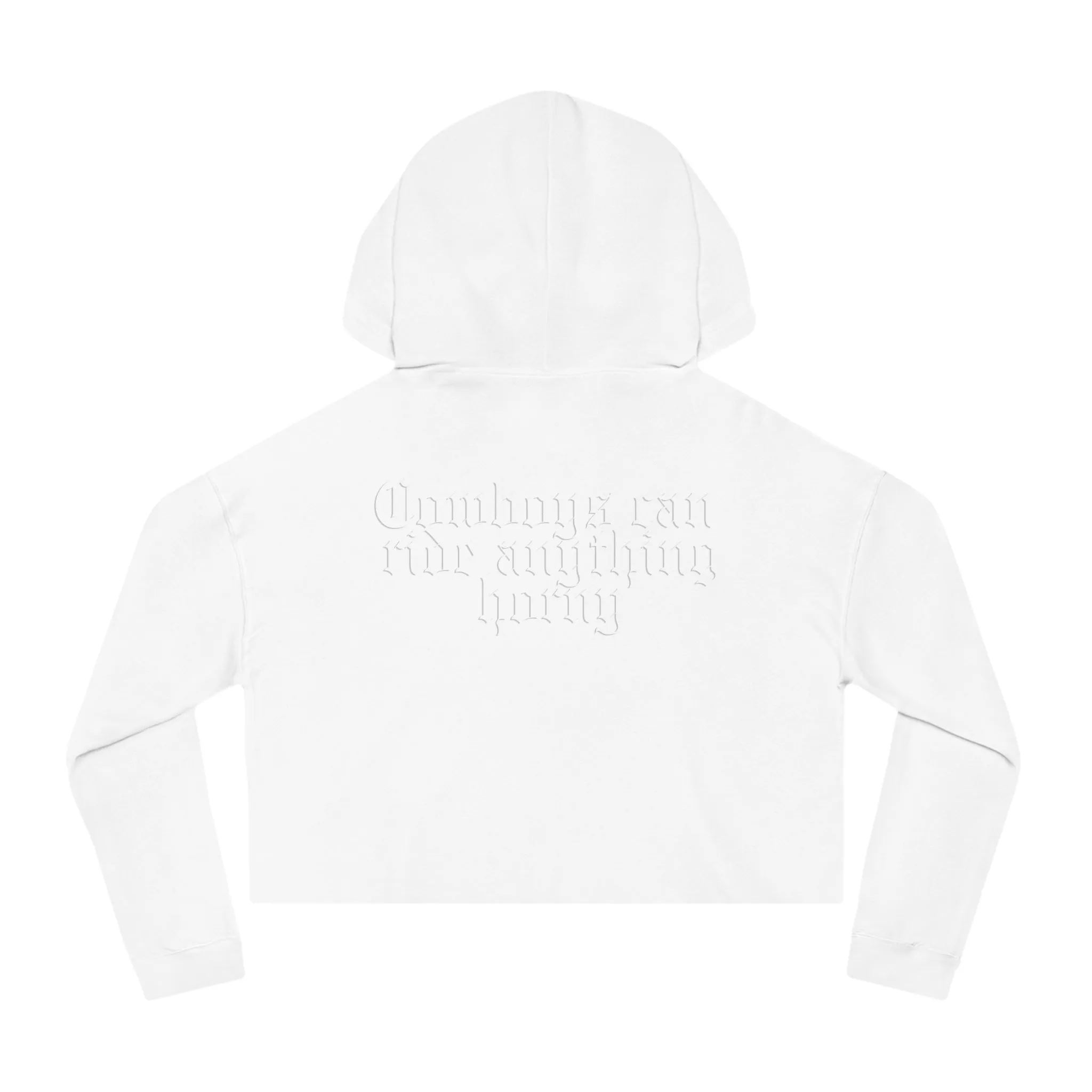 Cowboys Can Ride Anything Horny Cropped Hoodie