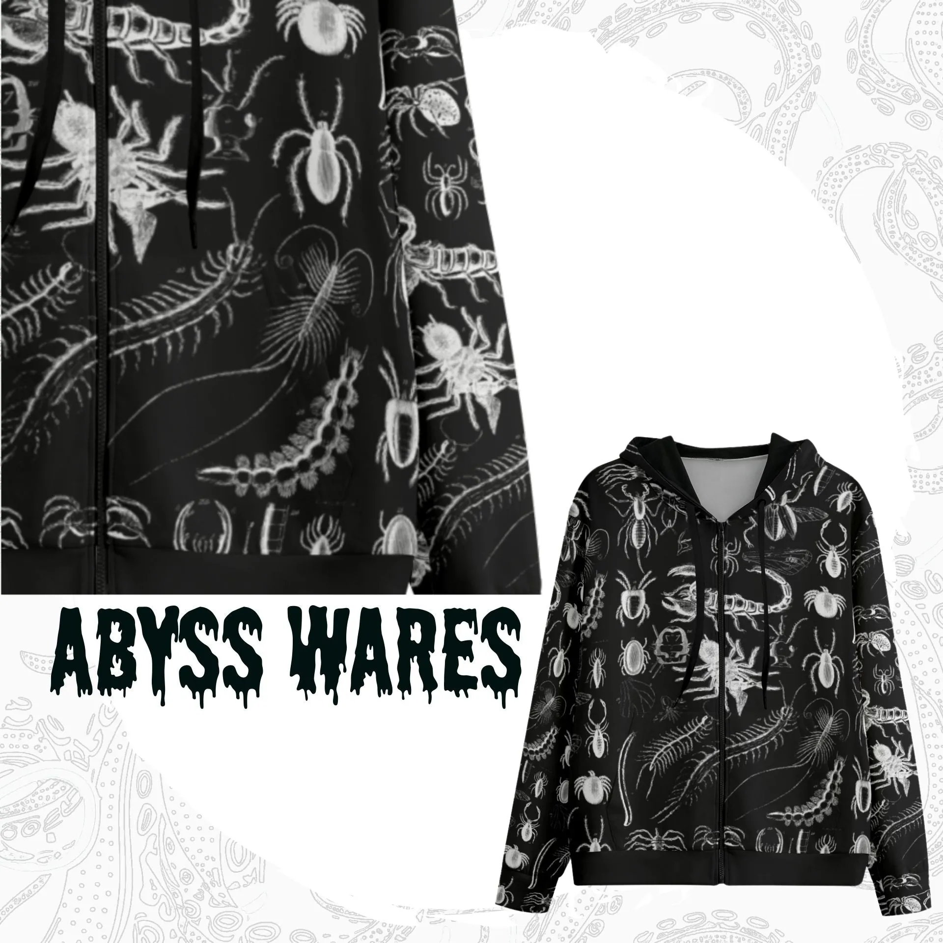Creepy Crawly Zip Up Hoodie