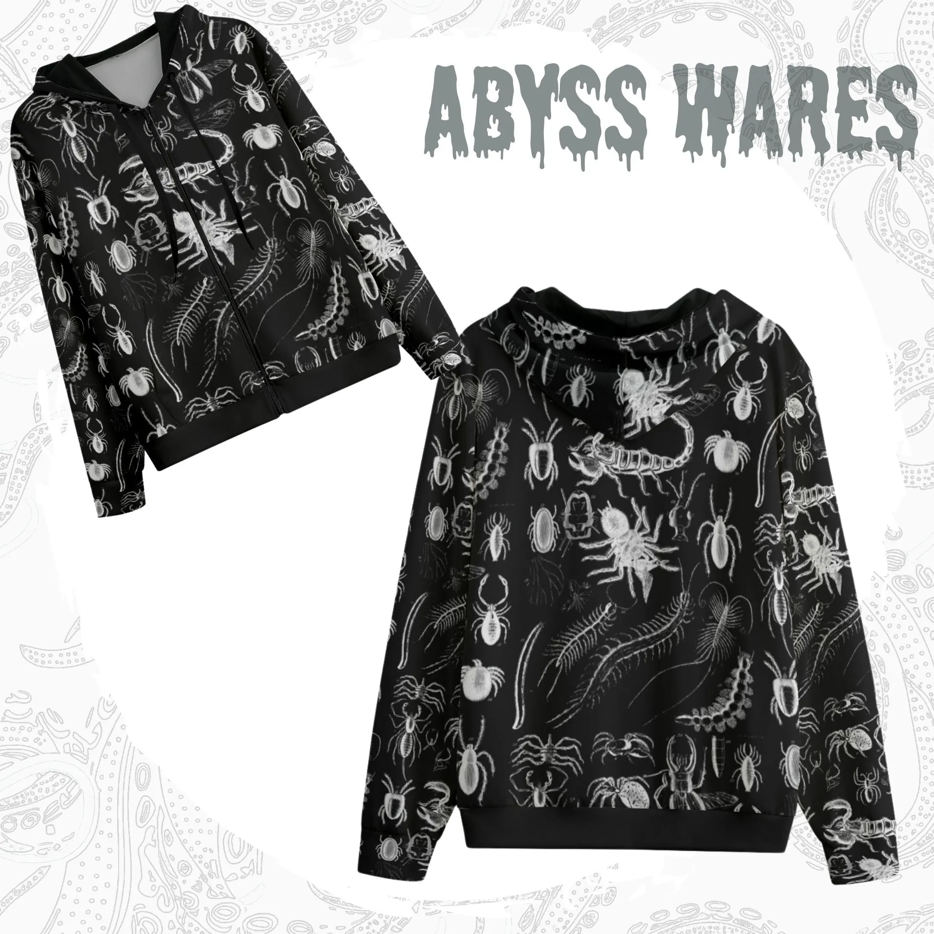 Creepy Crawly Zip Up Hoodie