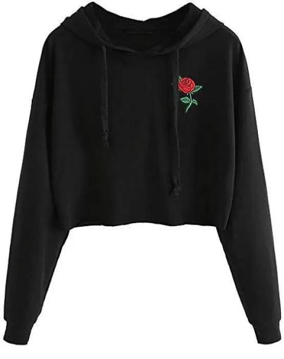 Crop Hoodie For Womens By Ace