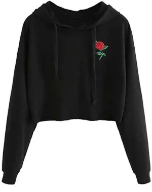 Crop Hoodie For Womens By Ace