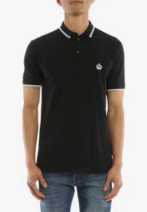 Crown Logo Polo T-shirt