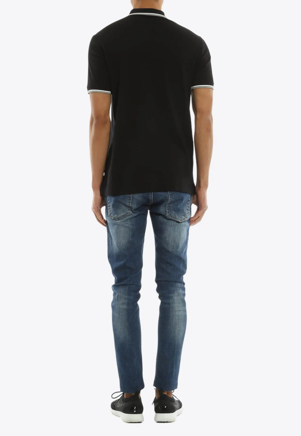 Crown Logo Polo T-shirt