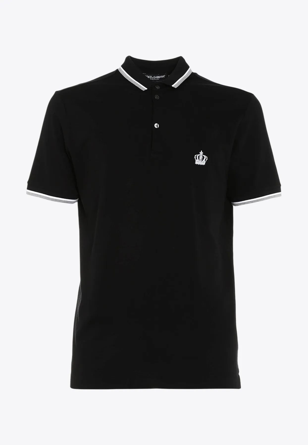 Crown Logo Polo T-shirt