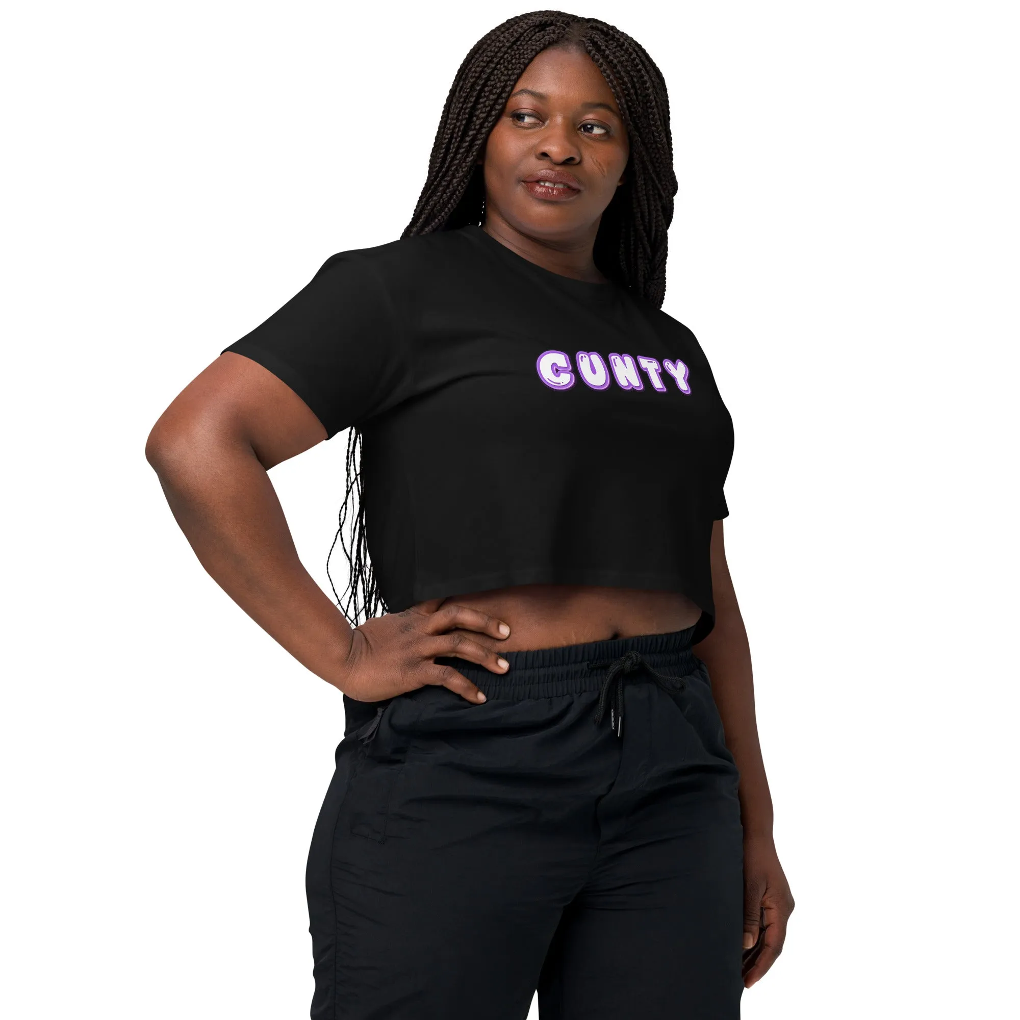 Cunty - Boxy Cropped Tee