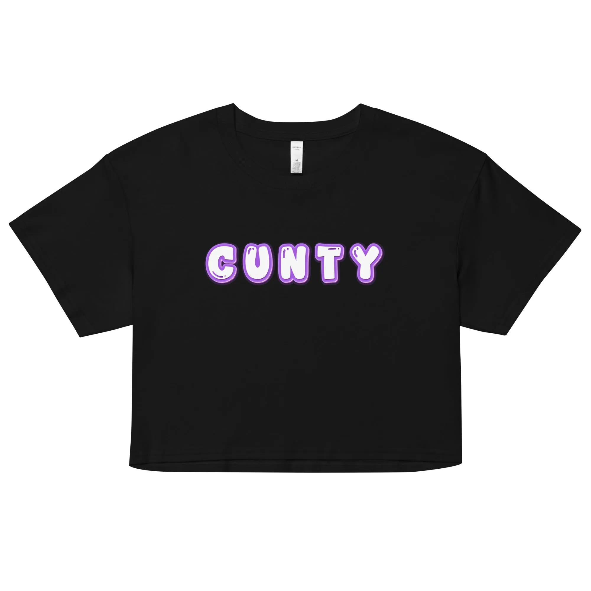 Cunty - Boxy Cropped Tee