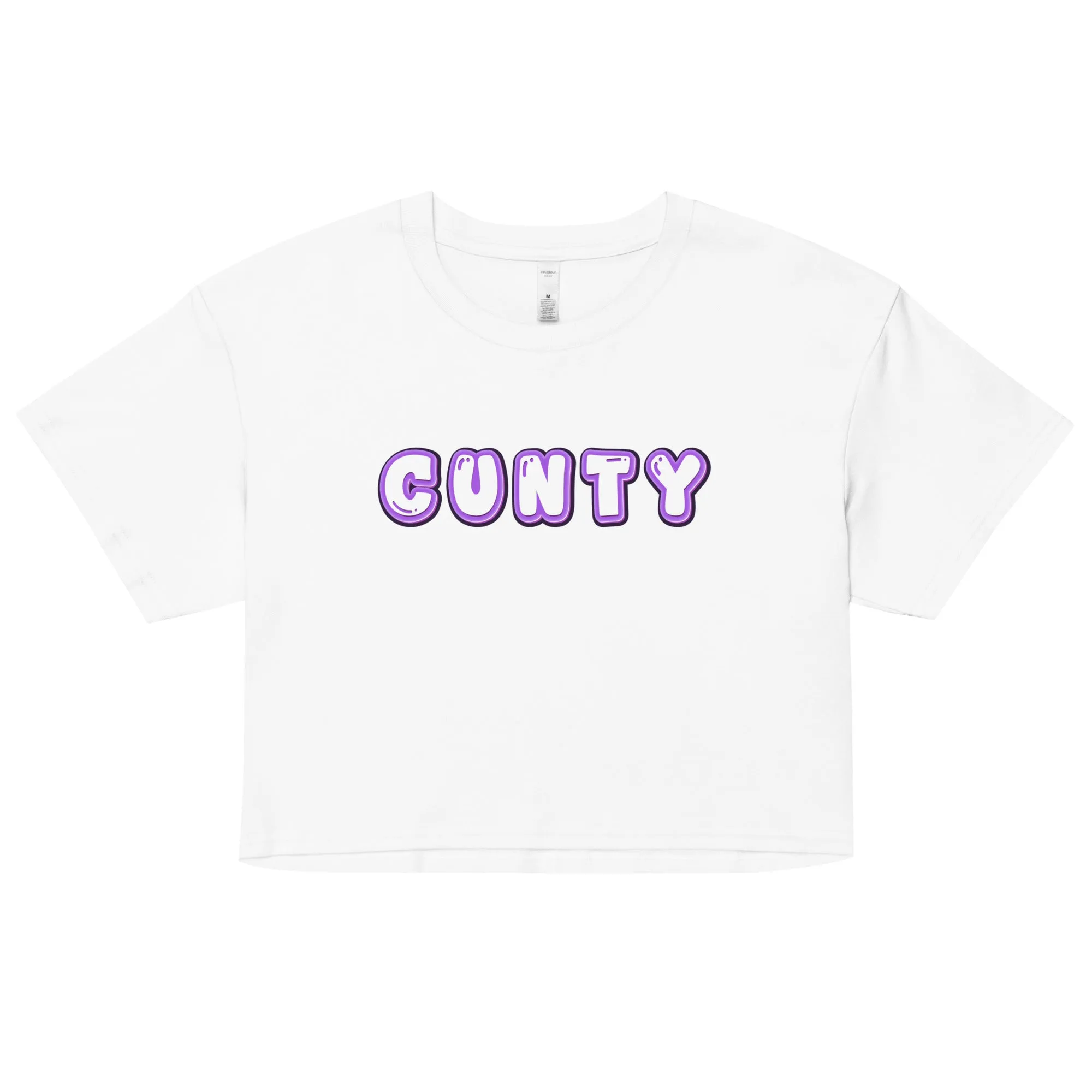 Cunty - Boxy Cropped Tee