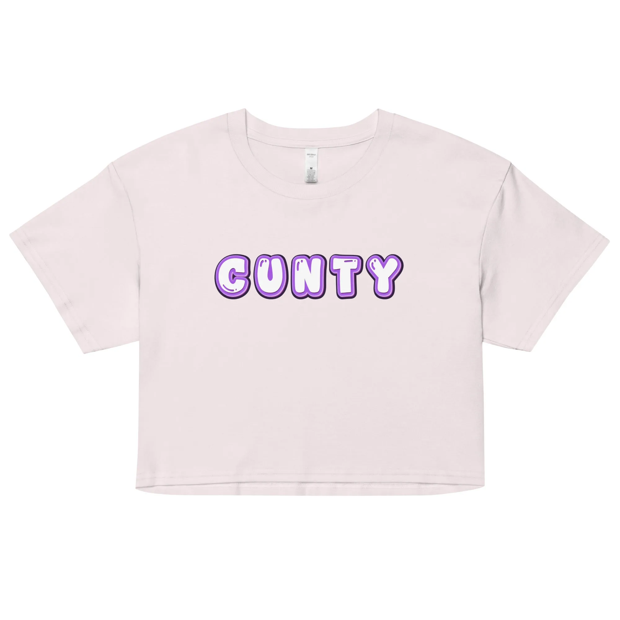 Cunty - Boxy Cropped Tee