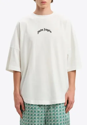 Curved Logo Oversized T-shirt