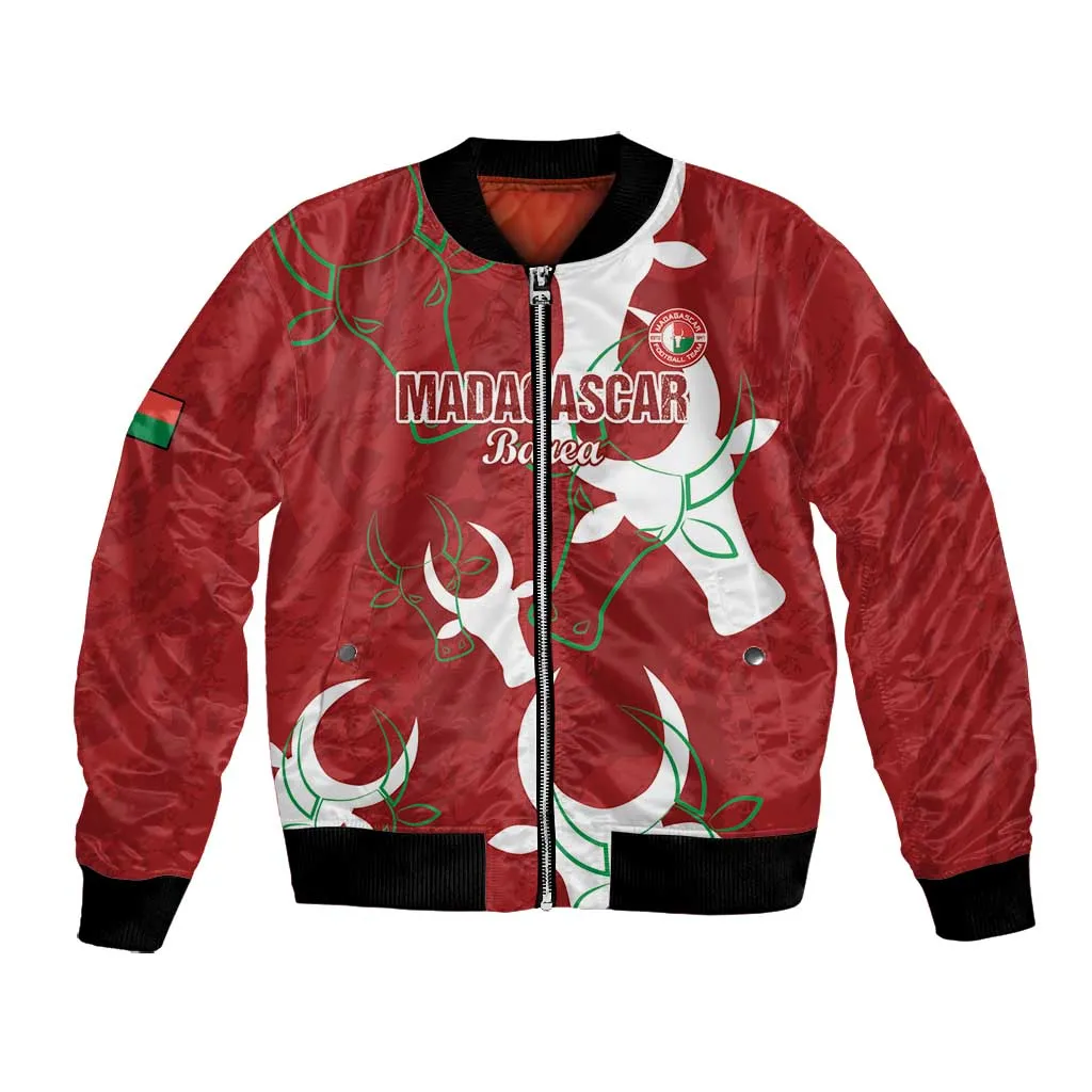 Custom Madagascar Football Bomber Jacket Allez Barea LT15