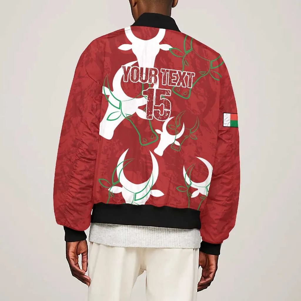Custom Madagascar Football Bomber Jacket Allez Barea LT15