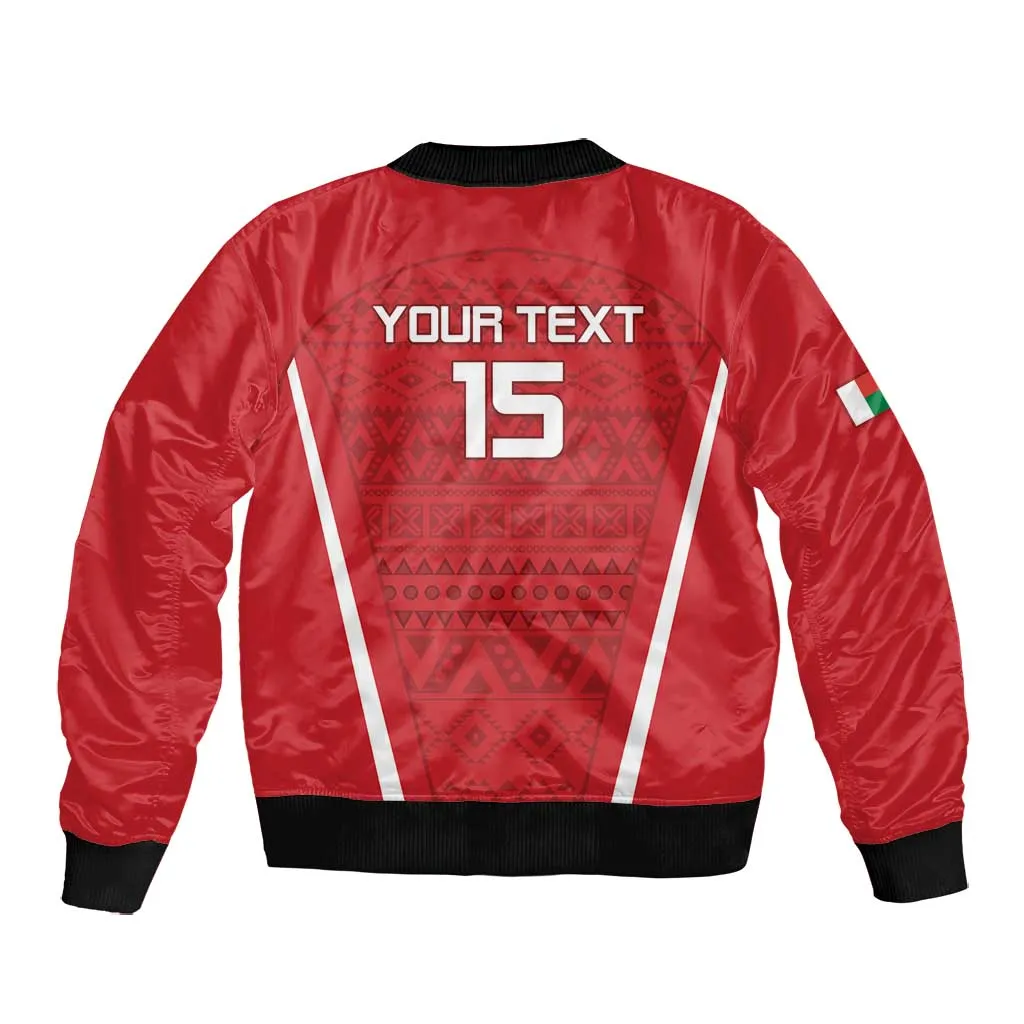 Custom Madagascar Football Bomber Jacket Go Champions LT15