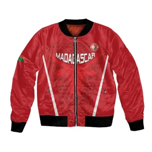 Custom Madagascar Football Bomber Jacket Go Champions LT15