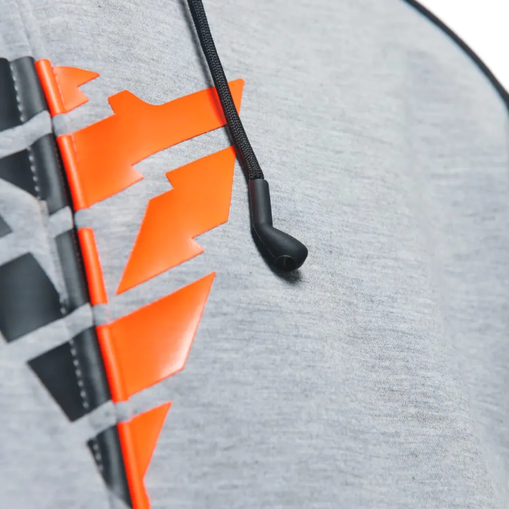 Dainese Daemon-X Safety Hoodie Grey / Black / Red