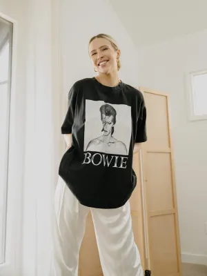 David Bowie Aladdin Sane Dither Black Hi-Dive Tee (FINAL SALE)