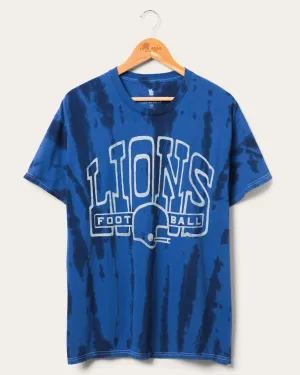 Detroit Lions Tie Dye Short Sleeve Tee