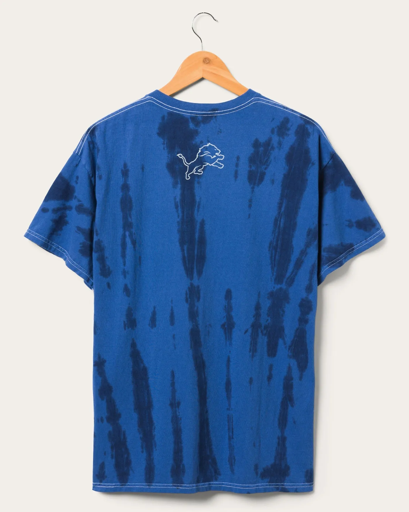 Detroit Lions Tie Dye Short Sleeve Tee