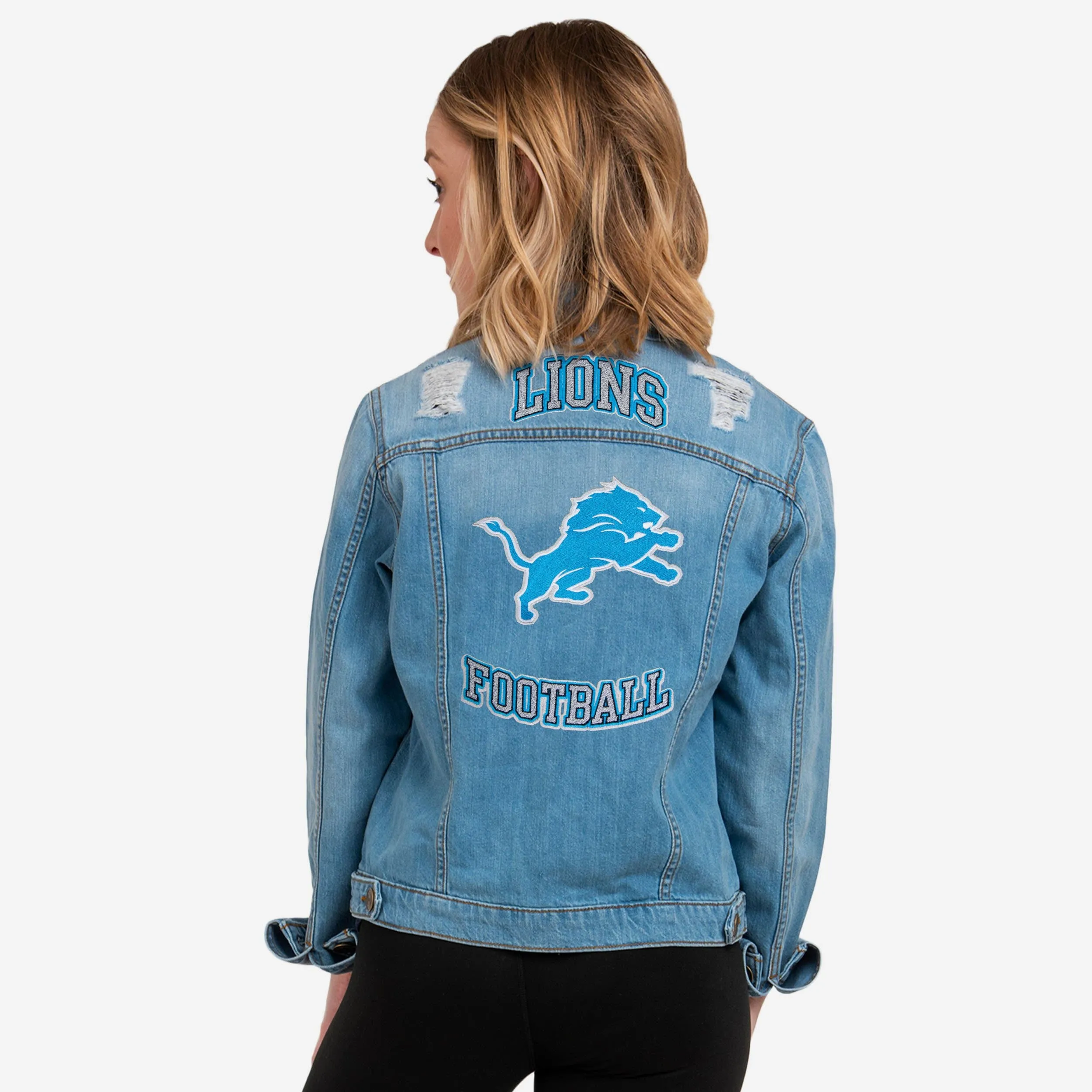 Detroit Lions Womens Denim Days Jacket