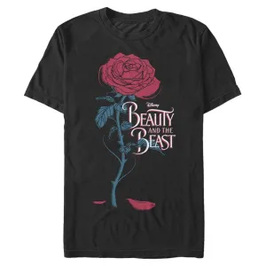 Die Schöne und das Biest - Logo Rose - T-Shirt