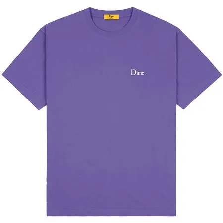 Dime Little Logo Embroidered T Shirt