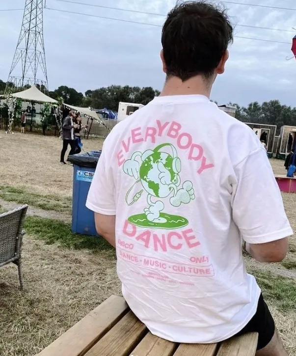 DISCO ONLY 'Everybody Dance' Tee