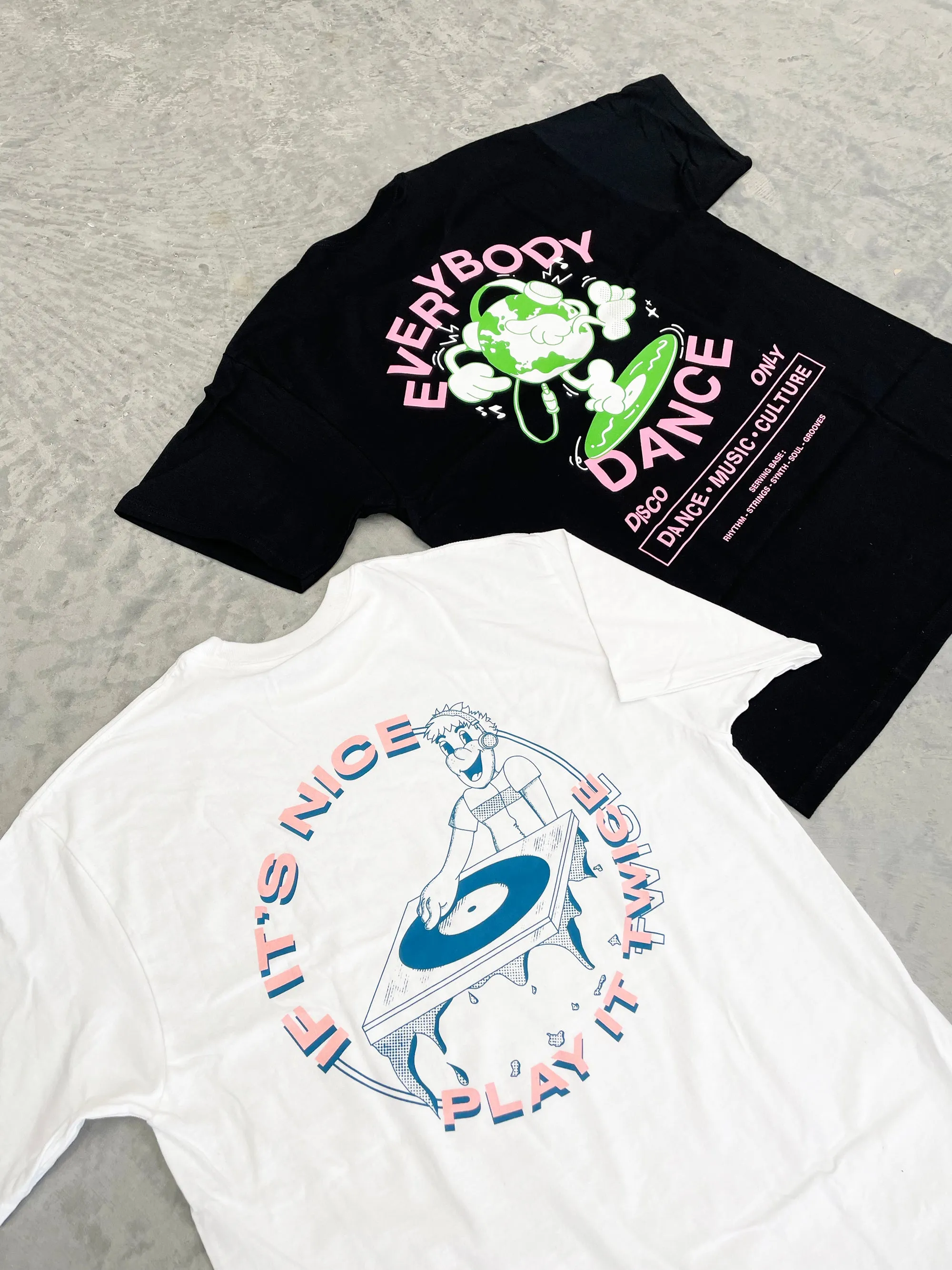 DISCO ONLY 'Everybody Dance' Tee