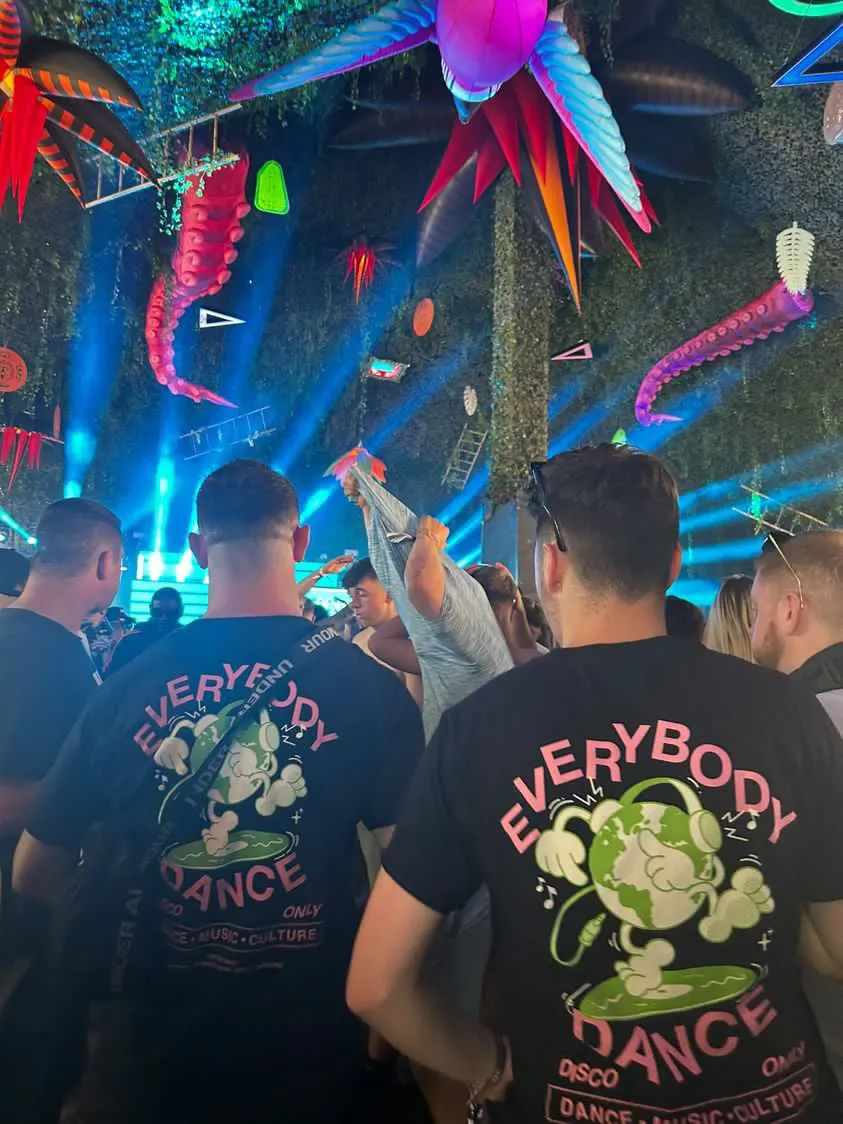 DISCO ONLY 'Everybody Dance' Tee