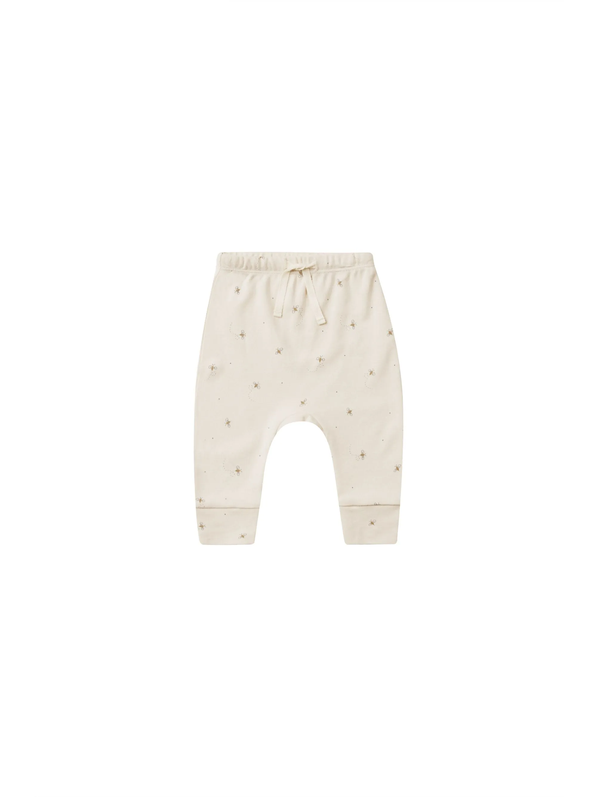 Drawstring Pants- Natural Bees
